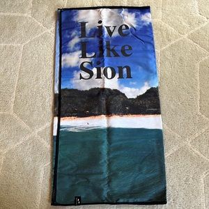 Slowtide “Live Like Sion” Highly Absorbent Travel Towel